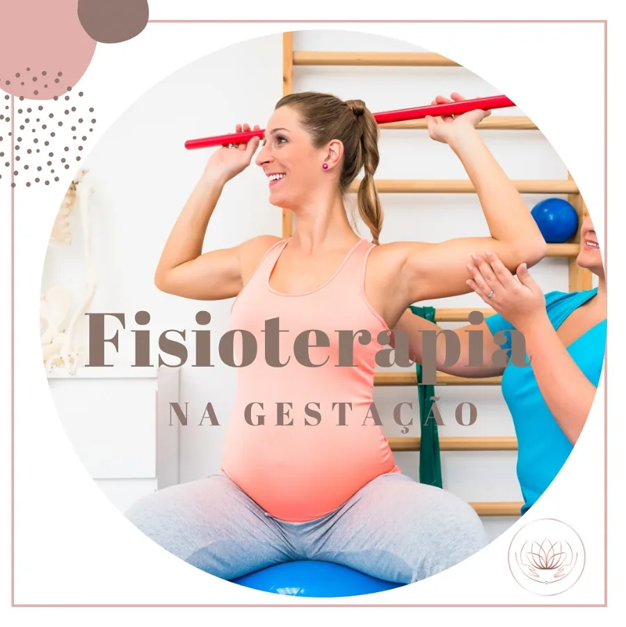 Post do Instagram: fisioterapia na gestação
